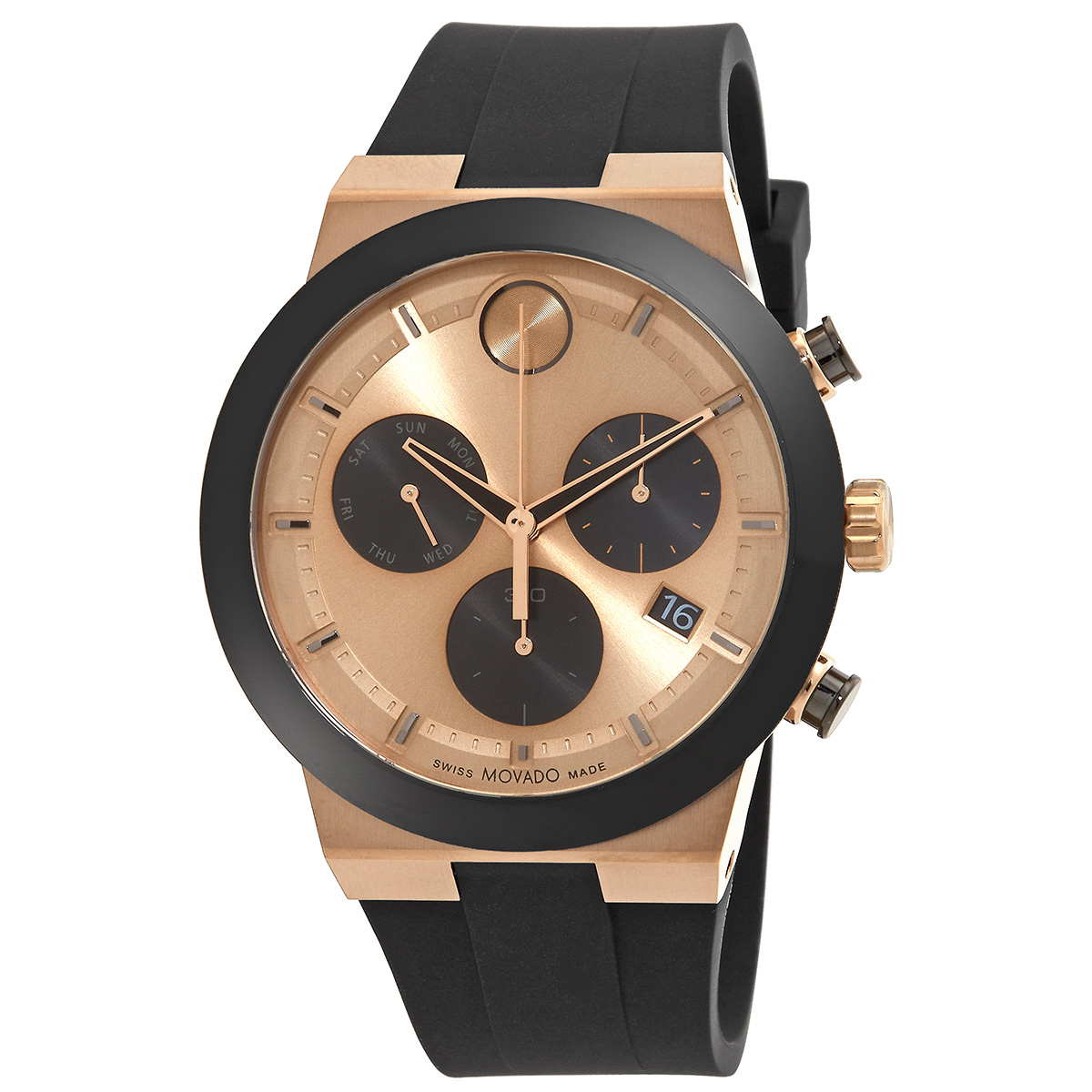 movado bold fusion chronograph bronze dial quartz men's watch 3600854 movado bold fusion chronograph bronze dial quartz men's watch 3600854