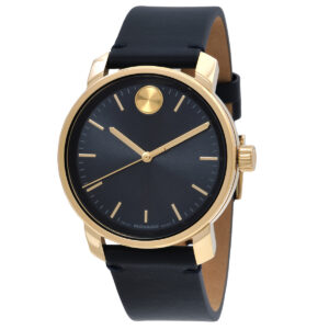 movado bold quartz men's watch 3601173