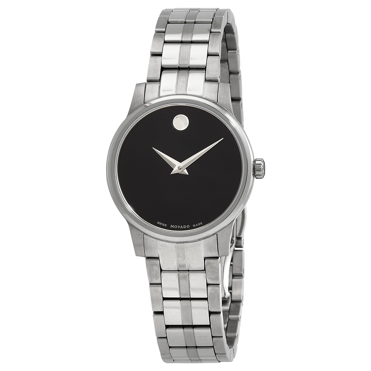 movado museum classic quartz black dial ladies watch 0607537 movado museum classic quartz black dial ladies watch 0607537
