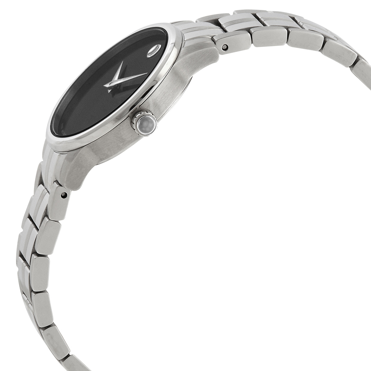 movado museum classic quartz black dial ladies watch 0607537 movado museum classic quartz black dial ladies watch 0607537