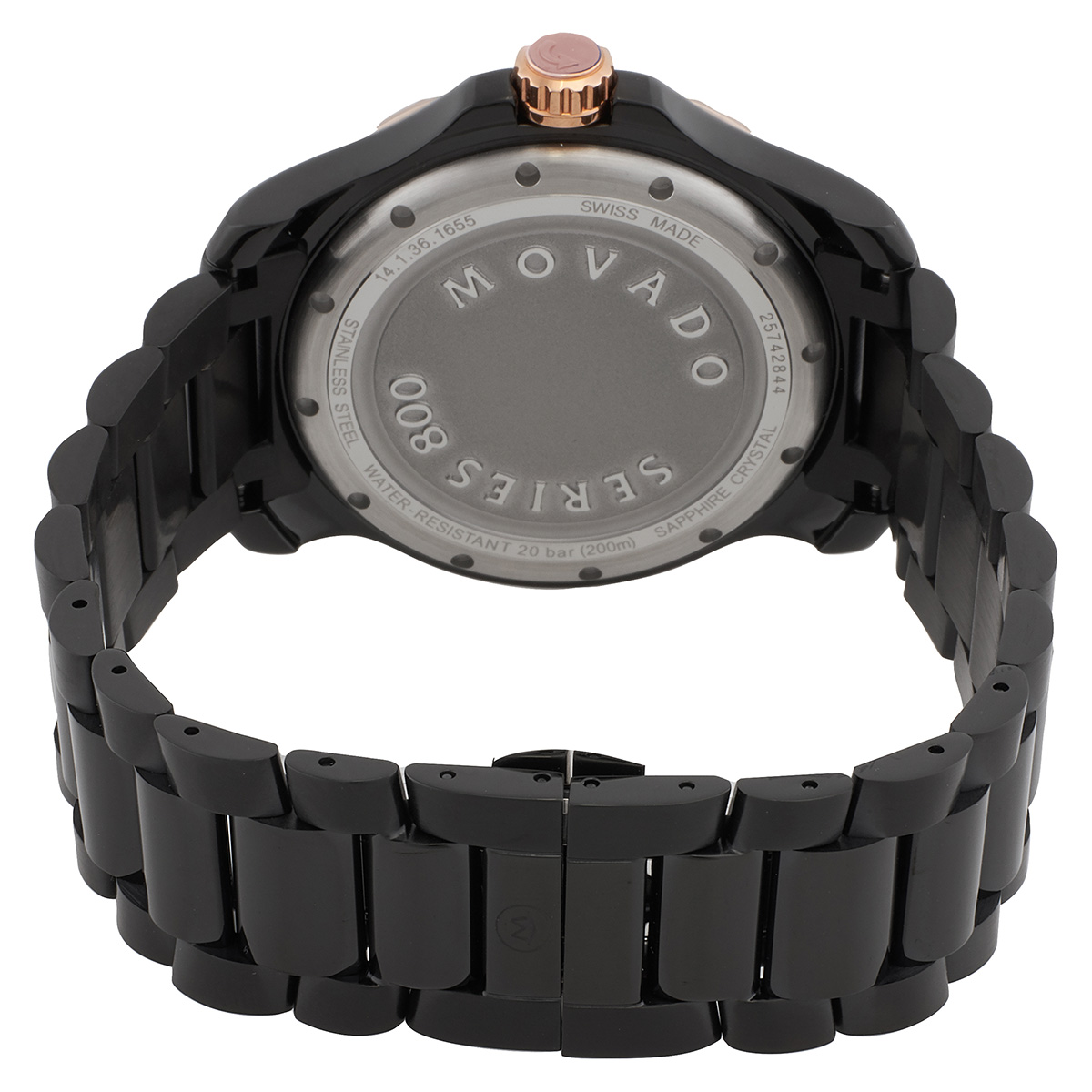 movado series 800 quartz black dial men's watch 2600162 movado series 800 quartz black dial men's watch 2600162