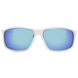 nike blue mirror wrap men's sunglasses nike adrenaline m ev1113 100 66