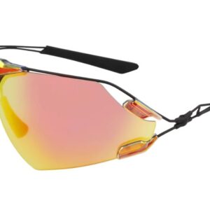 nike road orange mirror shield men's sunglasses nike zeus edge e ev24031 891 76
