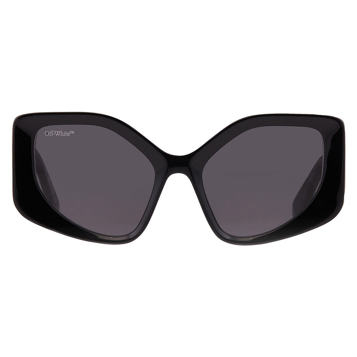 off white denver dark grey butterfly ladies sunglasses oeri062 1007 55 off white denver dark grey butterfly ladies sunglasses oeri062 1007 55