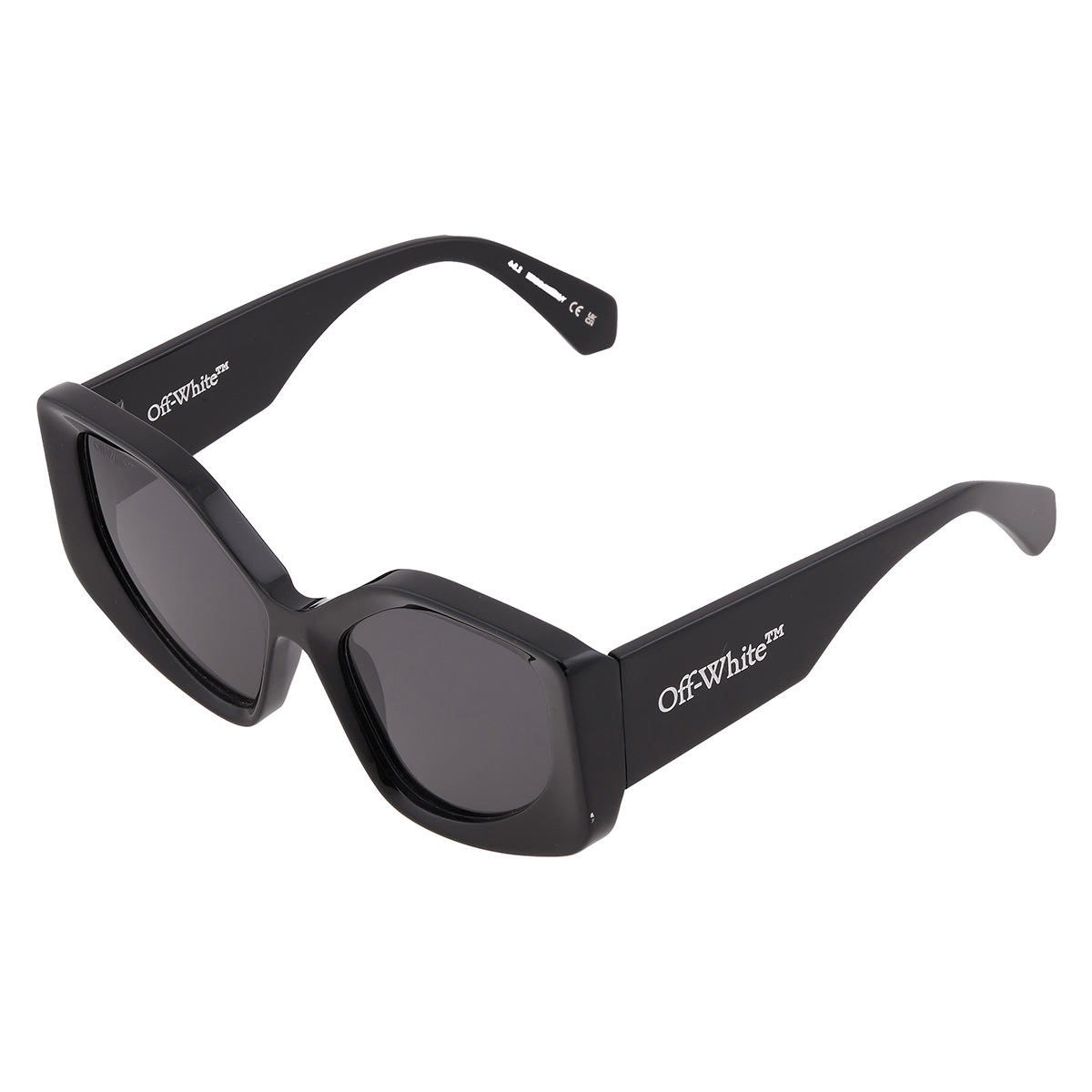off white denver dark grey butterfly ladies sunglasses oeri062 1007 55 off white denver dark grey butterfly ladies sunglasses oeri062 1007 55