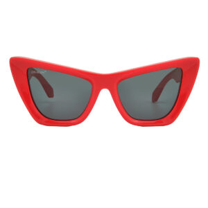 off white edvard dark grey cat eye ladies sunglasses oeri045 2507