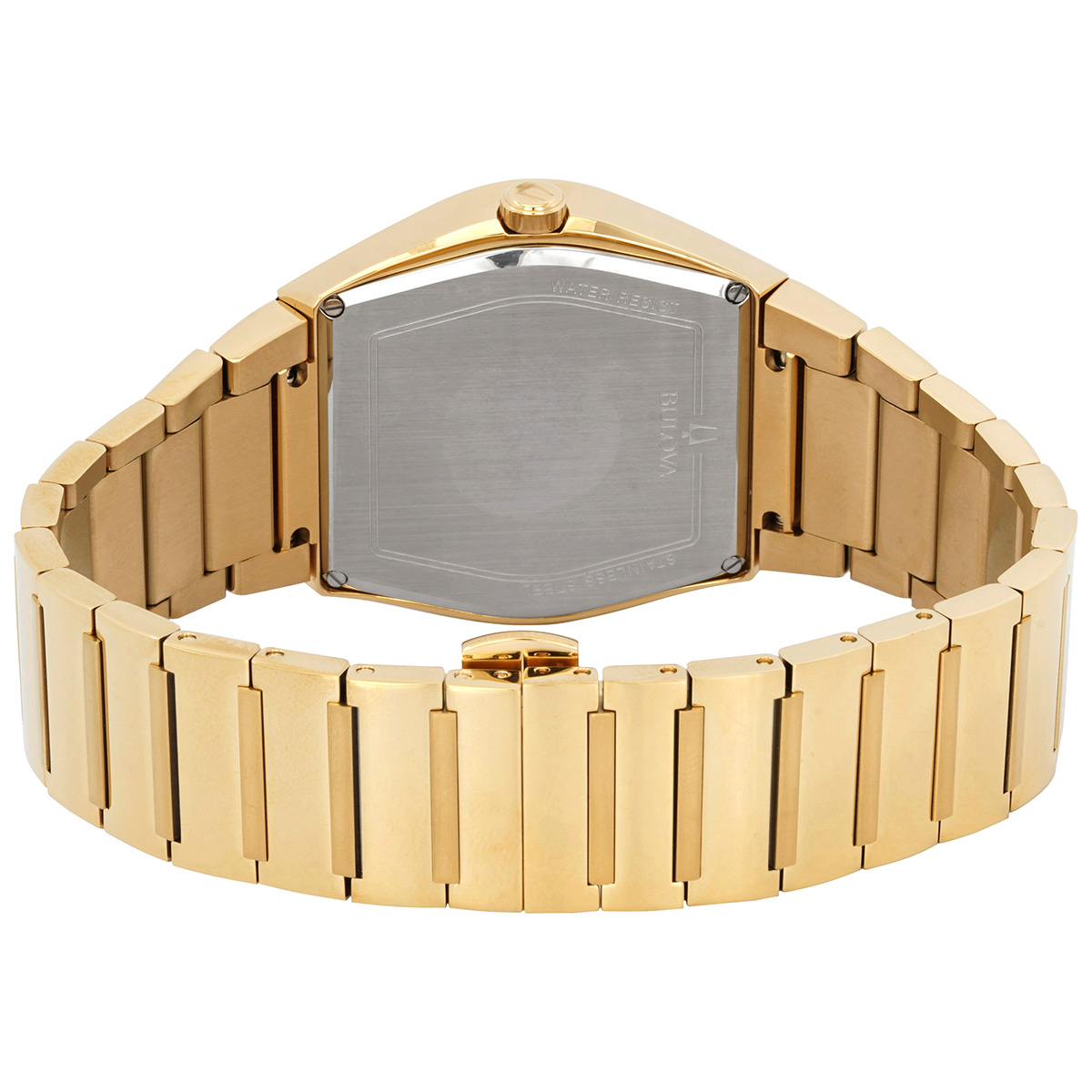 bulova open box bulova quartz black dial gold tone men's watch 97a164 bulova open box bulova quartz black dial gold tone men's watch 97a164