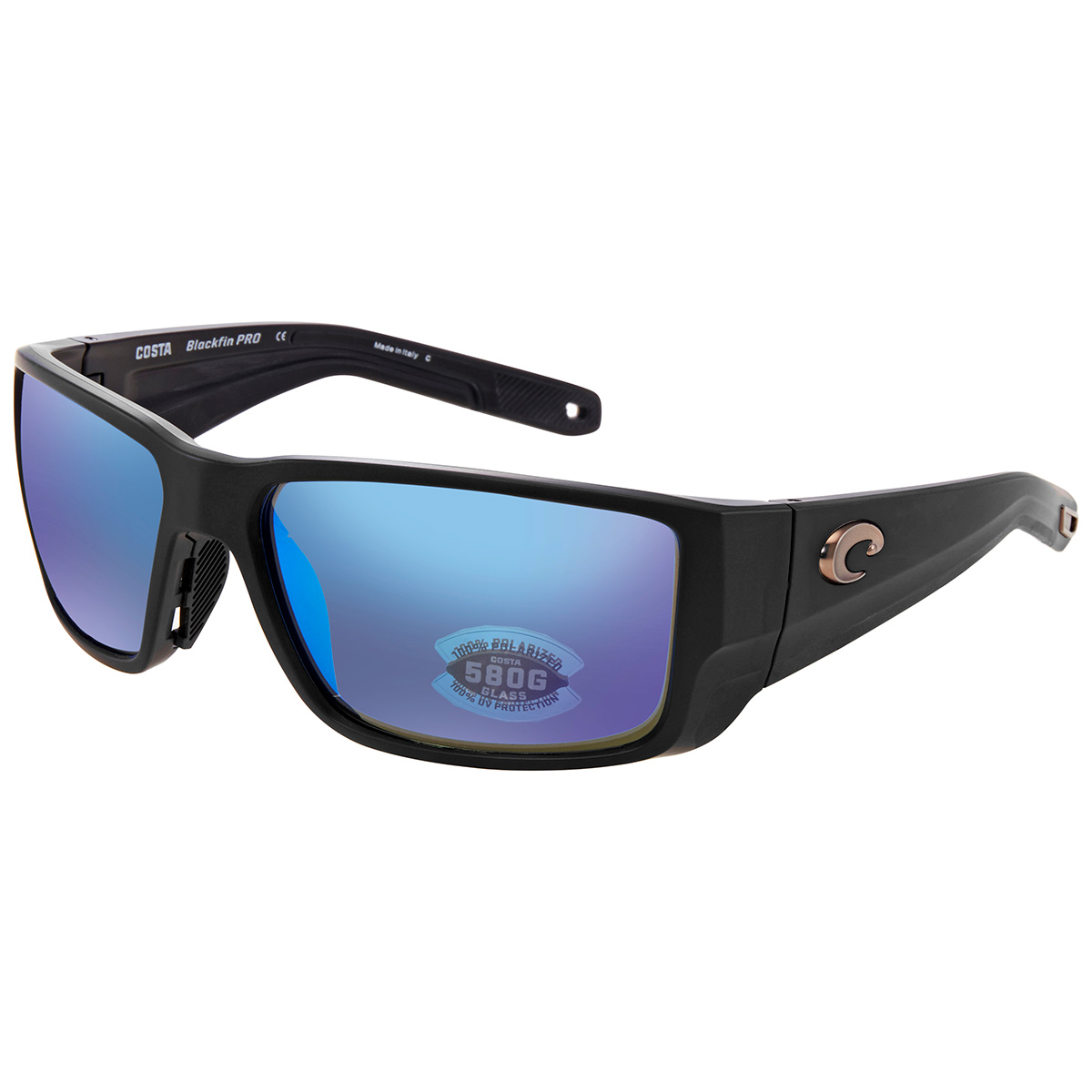 costa del mar open box costa del mar blackfin pro blue mirror polarized glass men's sunglasses 06s9078 907801 60 costa del mar open box costa del mar blackfin pro blue mirror polarized glass men's sunglasses 06s9078 907801 60