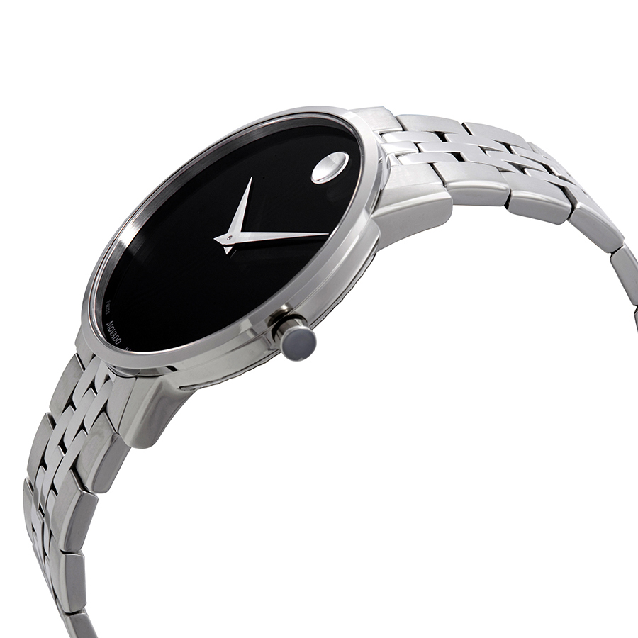movado open box movado museum classic black dial men's watch 0607199 movado open box movado museum classic black dial men's watch 0607199