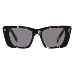 prada open box prada polarized dark grey butterfly ladies sunglasses pr 08ys 15s5z1 51