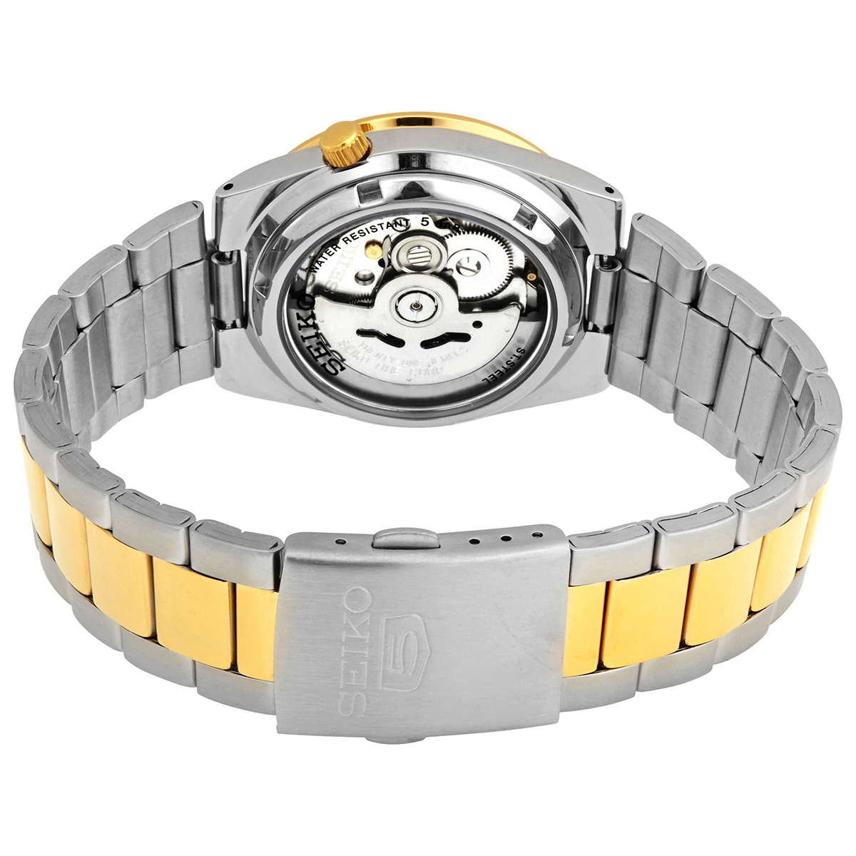 seiko open box seiko automatic white dial two tone ladies watch snke04 seiko open box seiko automatic white dial two tone ladies watch snke04