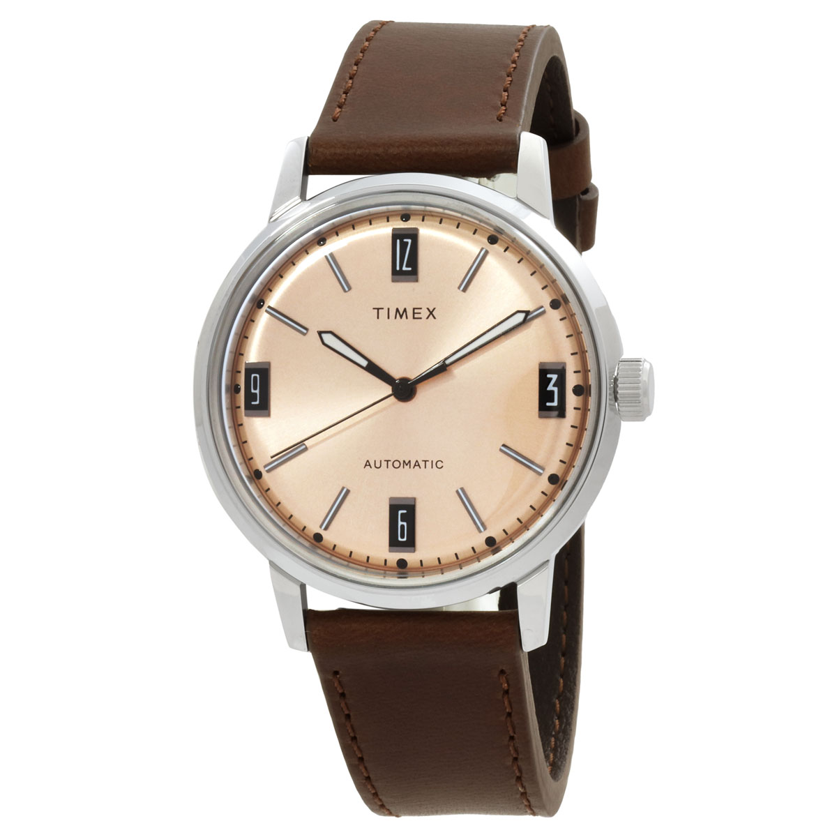 timex open box timex marlin automatic salmon dial men's watch tw2w33800 timex open box timex marlin automatic salmon dial men's watch tw2w33800
