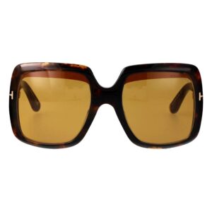 tom ford open box tom ford brown square ladies sunglasses ft1194 52e 55