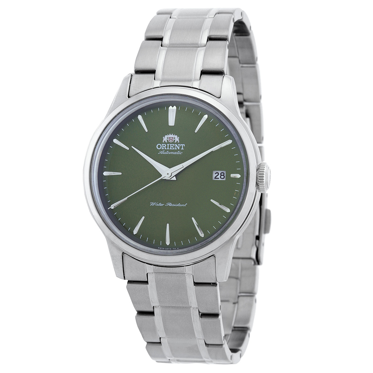 orient bambino automatic green dial watch ra ac0m09e orient bambino automatic green dial watch ra ac0m09e