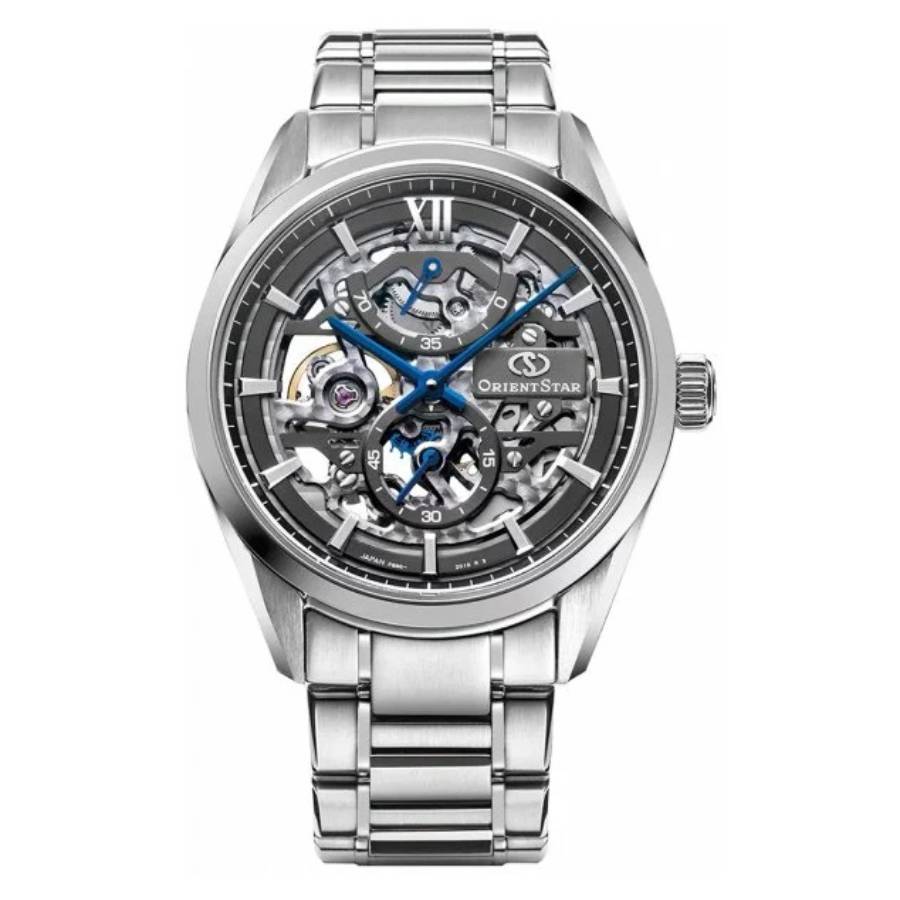 orient contemporary manual wind grey dial watch re az0101n00b orient contemporary manual wind grey dial watch re az0101n00b