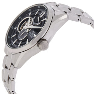 orient contemporary modern skeleton automatic blue dial men's watch re av0138v00b