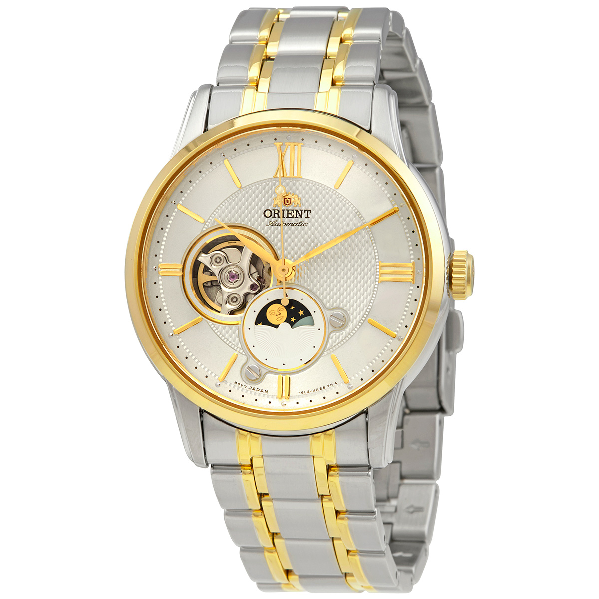 orient sun & moon automatic silver dial men's watch ra as0007s10b orient sun & moon automatic silver dial men's watch ra as0007s10b