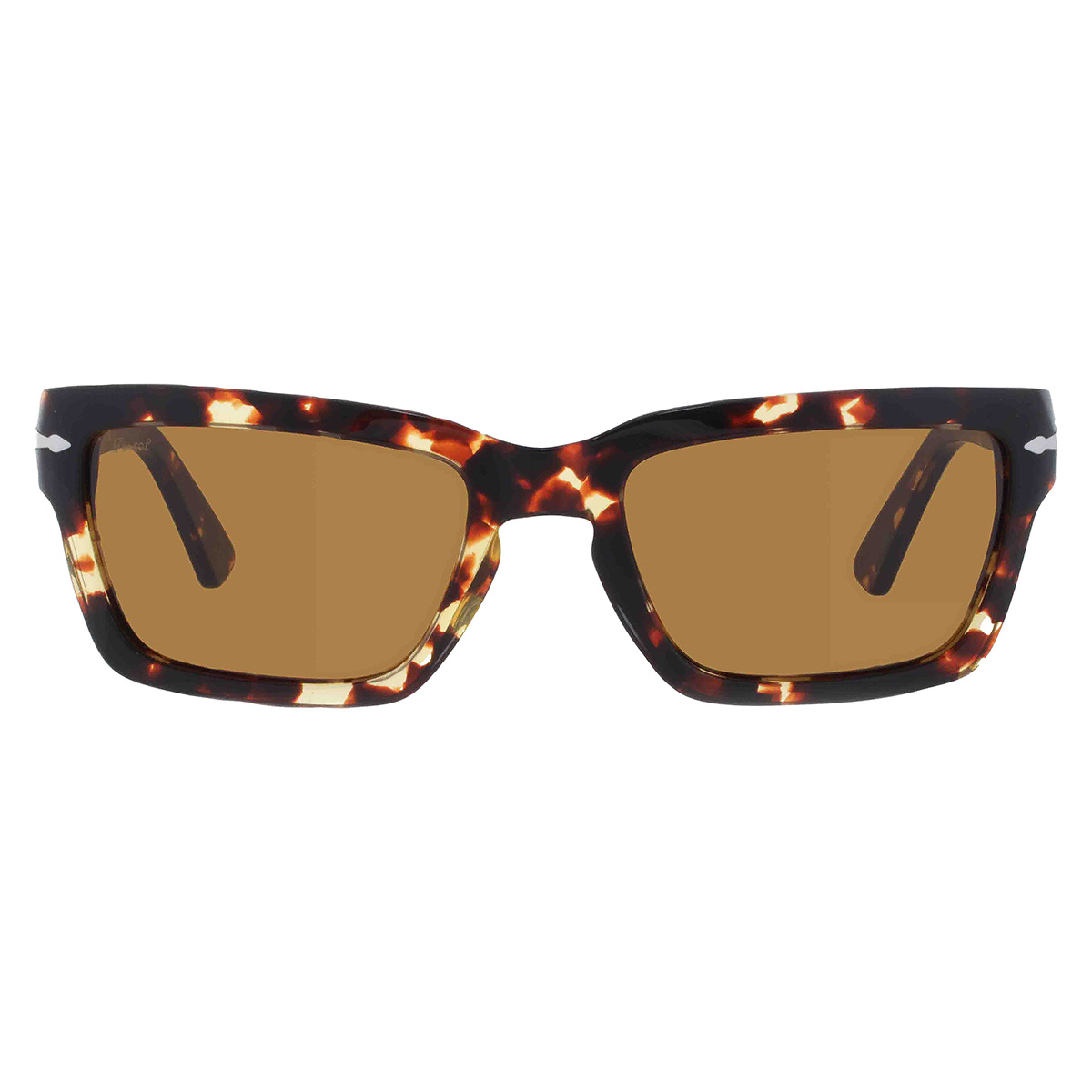 persol brown rectangular men's sunglasses po3363s 985/33 55 persol brown rectangular men's sunglasses po3363s 985/33 55
