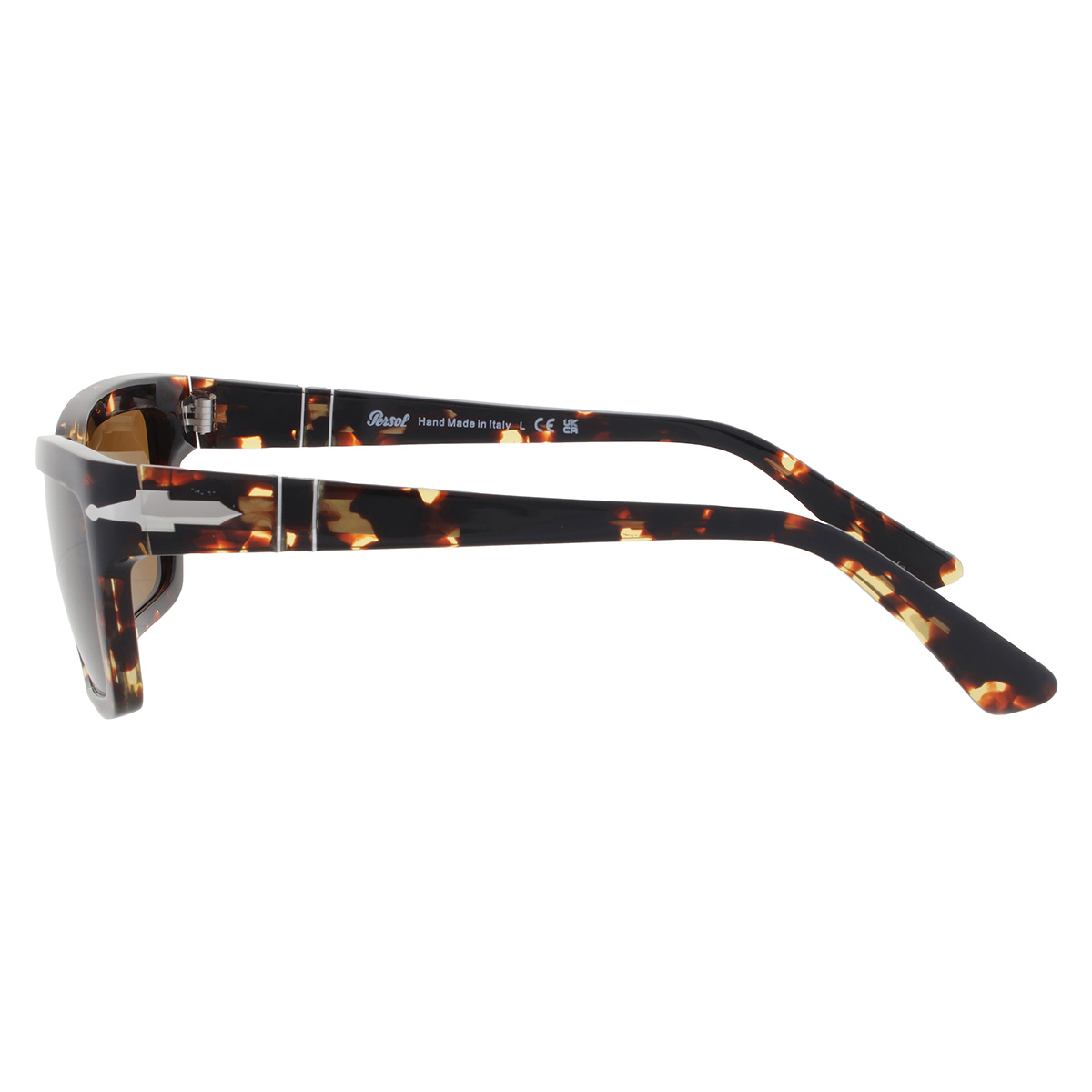 persol brown rectangular men's sunglasses po3363s 985/33 55 persol brown rectangular men's sunglasses po3363s 985/33 55
