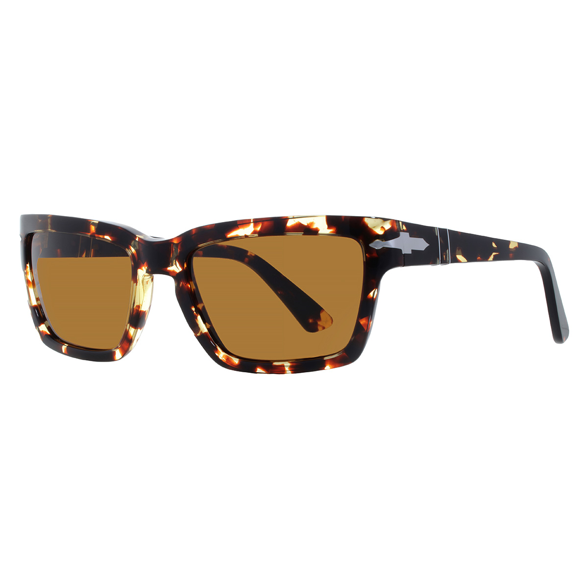 persol brown rectangular men's sunglasses po3363s 985/33 57 persol brown rectangular men's sunglasses po3363s 985/33 57