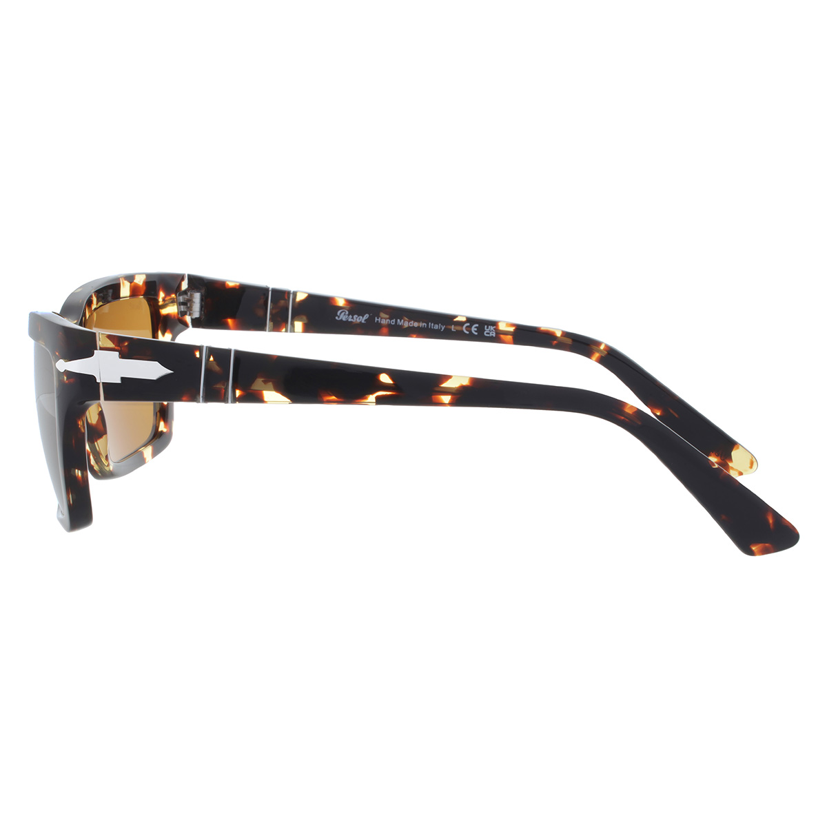 persol brown rectangular men's sunglasses po3363s 985/33 57 persol brown rectangular men's sunglasses po3363s 985/33 57
