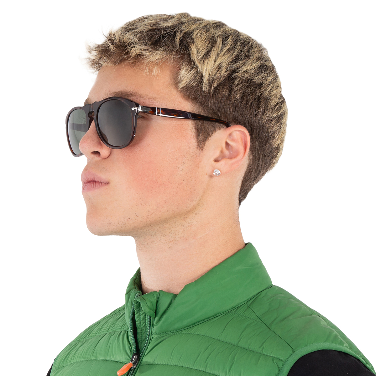 persol green pilot men's sunglasses po0649 24/31 56 persol green pilot men's sunglasses po0649 24/31 56