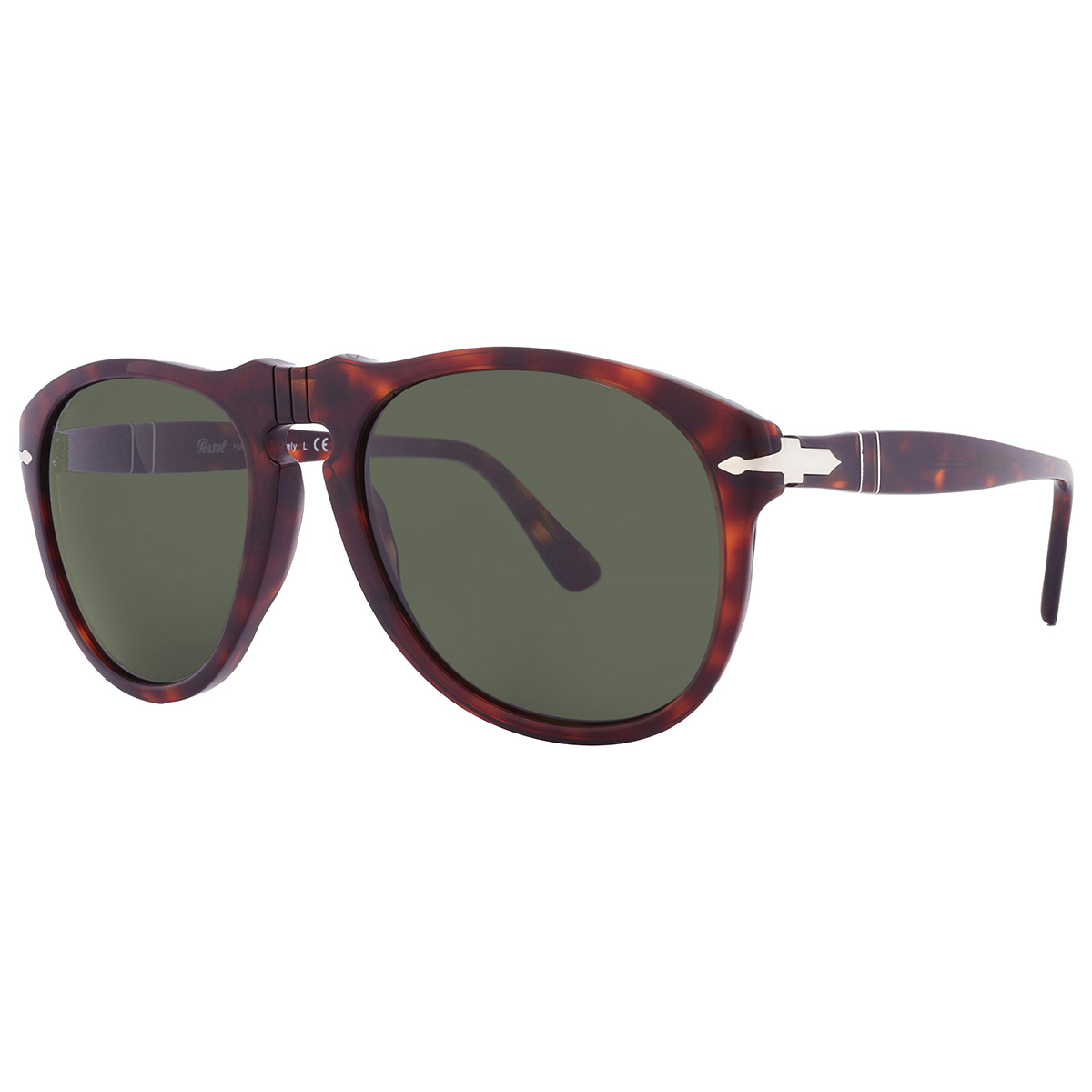 persol green pilot men's sunglasses po0649 24/31 56 persol green pilot men's sunglasses po0649 24/31 56