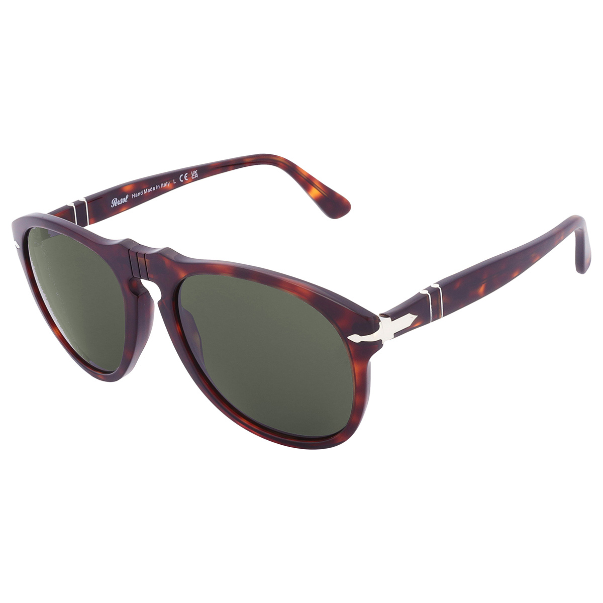 persol green pilot men's sunglasses po0649 24/31 56 persol green pilot men's sunglasses po0649 24/31 56