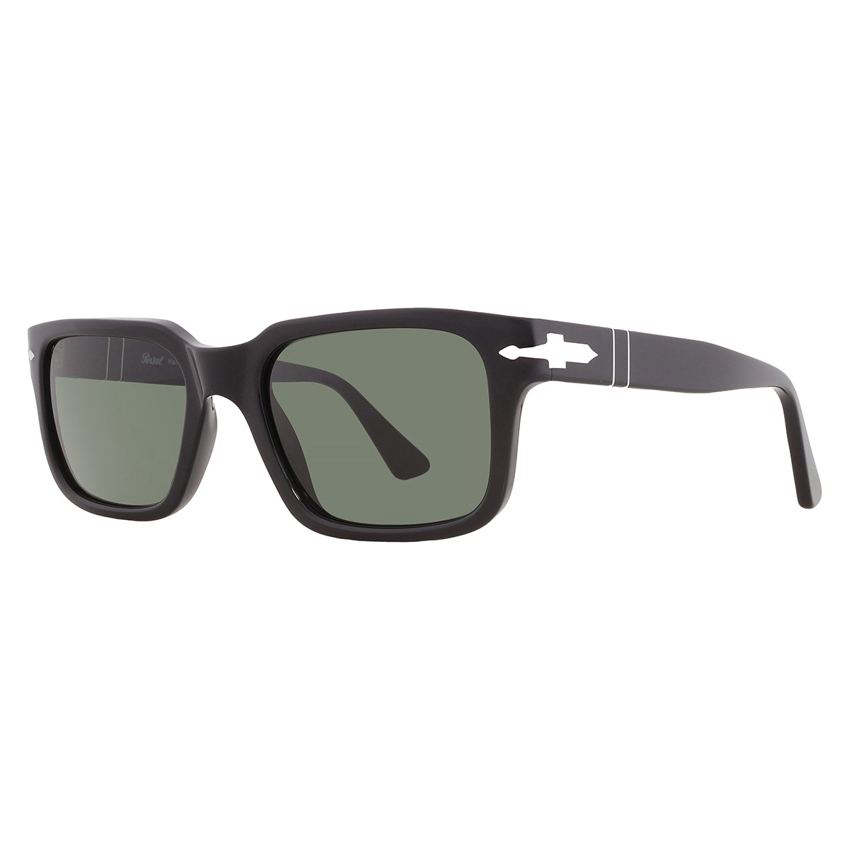 persol green rectangular men's sunglasses po3272s 95/31 53 persol green rectangular men's sunglasses po3272s 95/31 53