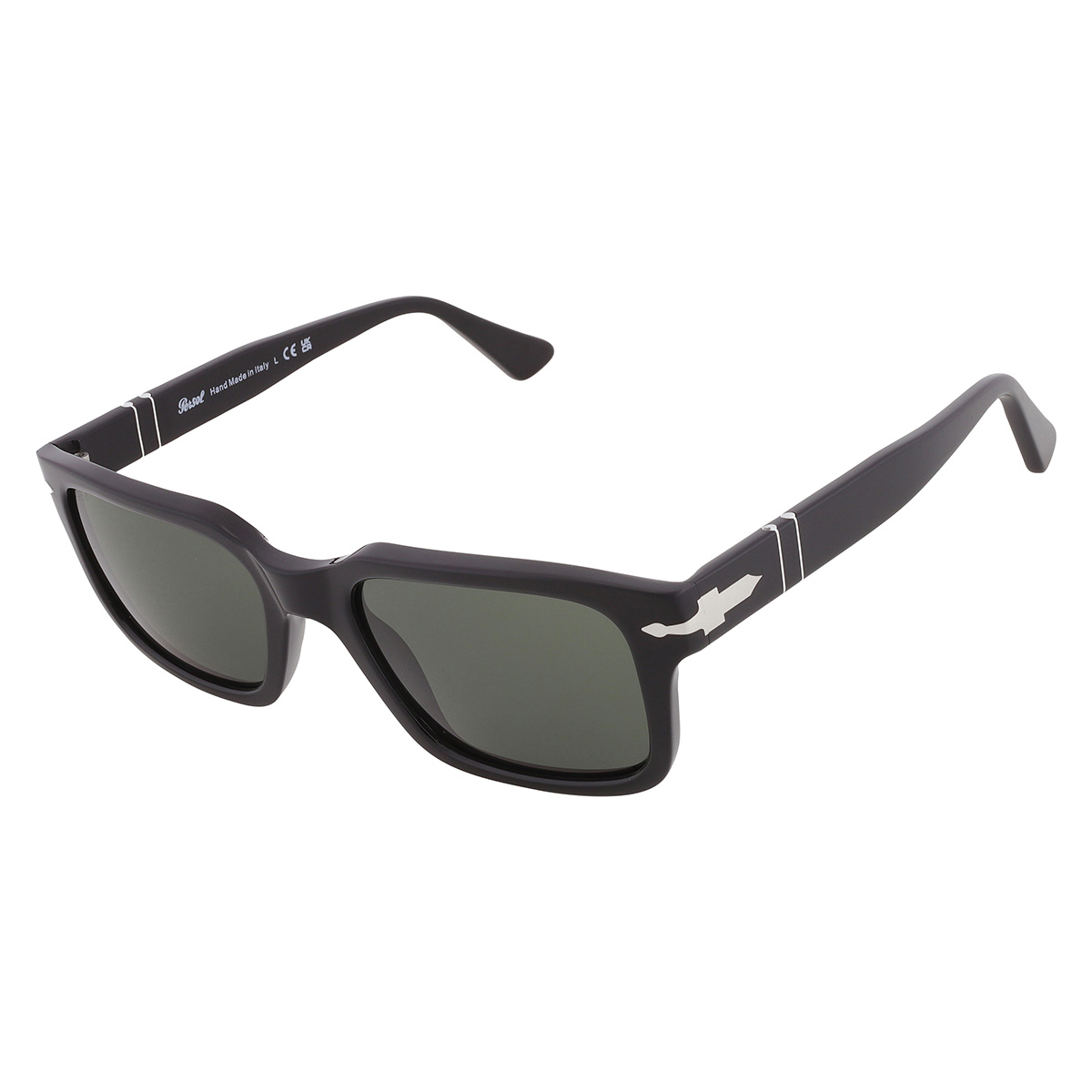 persol green rectangular men's sunglasses po3272s 95/31 53 persol green rectangular men's sunglasses po3272s 95/31 53