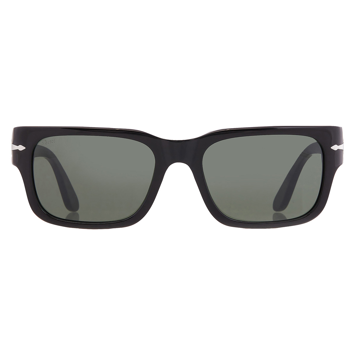 persol green rectangular men's sunglasses po3315s 95/31 55 persol green rectangular men's sunglasses po3315s 95/31 55