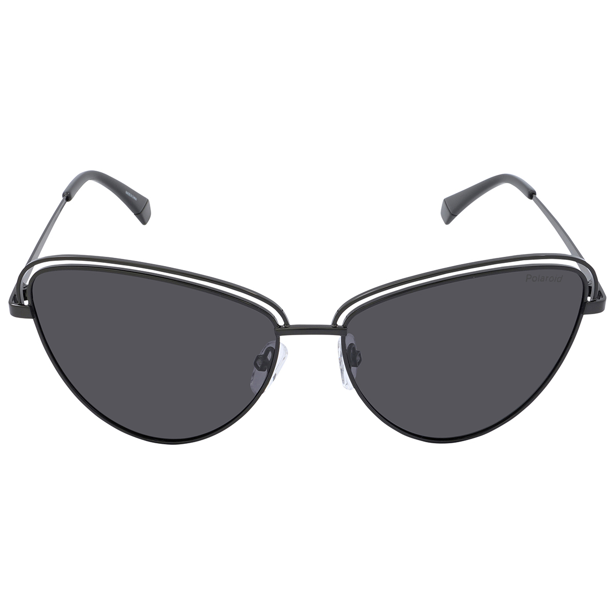 polaroid core grey cat eye ladies sunglasses pld 4094/s 0807/m9 57 polaroid core grey cat eye ladies sunglasses pld 4094/s 0807/m9 57