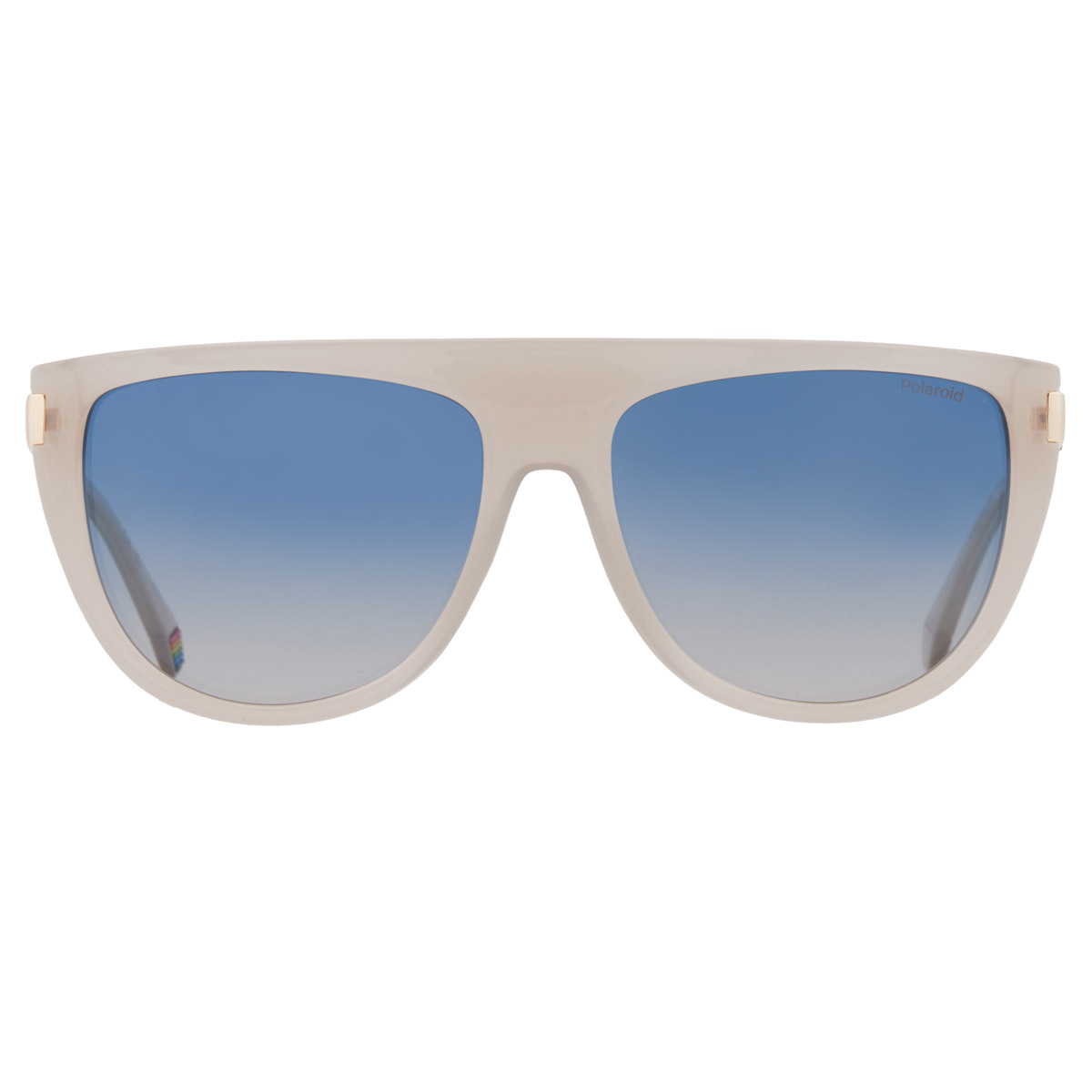 polaroid polarized blue browline ladies sunglasses pld 6221/s/x 010a/z7 57 polaroid polarized blue browline ladies sunglasses pld 6221/s/x 010a/z7 57