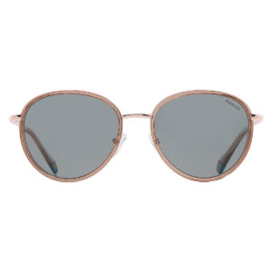 polaroid polarized blue oval men's sunglasses pld 6150/s/x 010a/c3 53