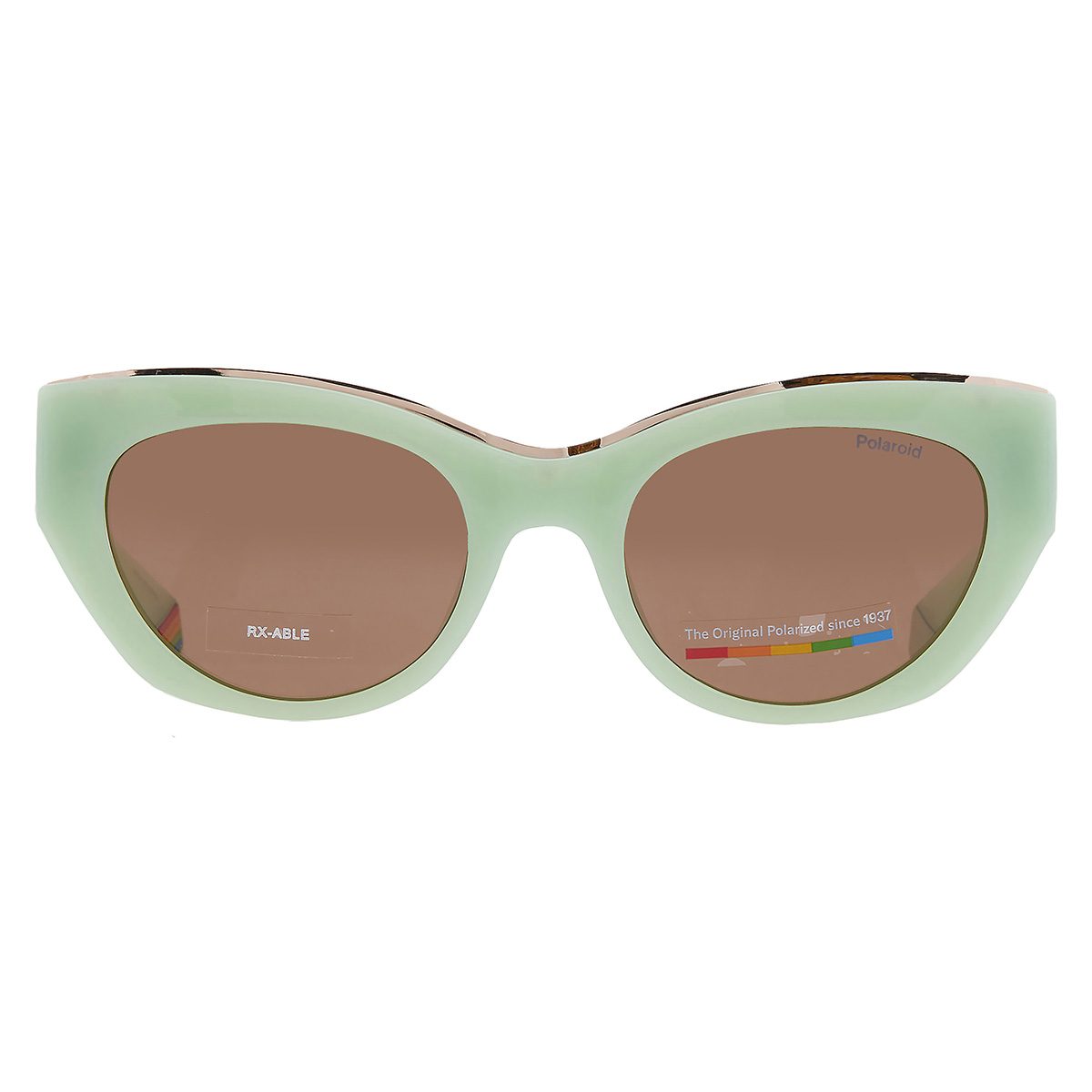 polaroid polarized bronze cat eye ladies sunglasses pld 6199/s/x 01ed/sp 50 polaroid polarized bronze cat eye ladies sunglasses pld 6199/s/x 01ed/sp 50