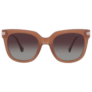 polaroid polarized brown square ladies sunglasses pld 6180/s 0l7q/la 51