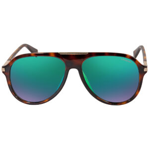polaroid polarized green pilot men's sunglasses pld 2071/g/s/x 0086/5z 58