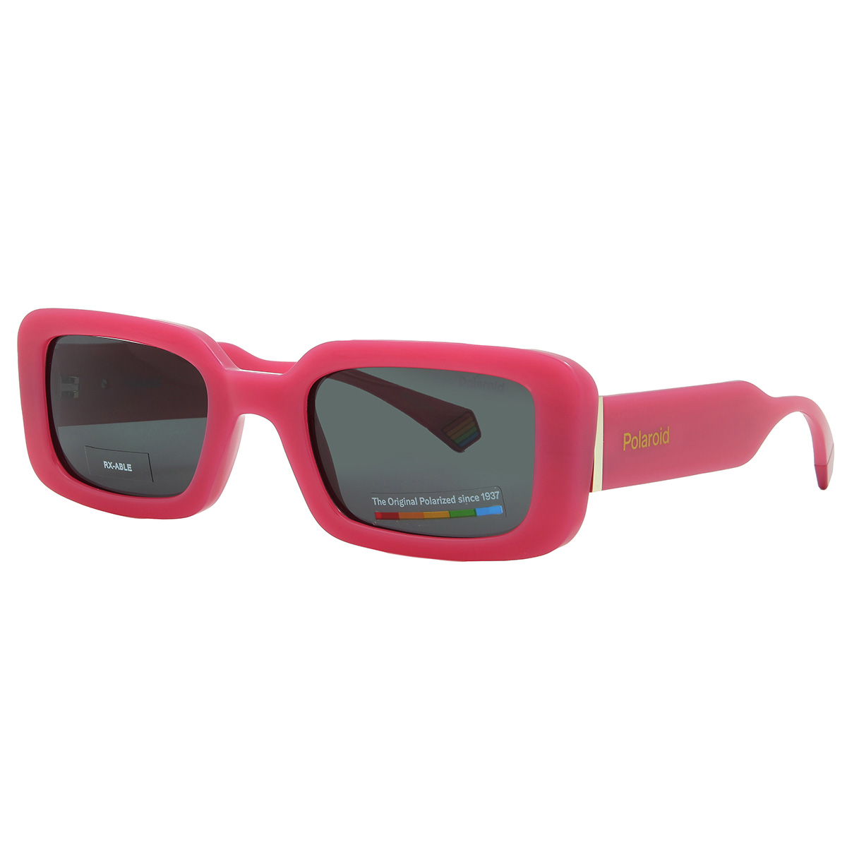 polaroid polarized grey rectangular ladies sunglasses pld 6208/s/x 0mu1/m9 52 polaroid polarized grey rectangular ladies sunglasses pld 6208/s/x 0mu1/m9 52