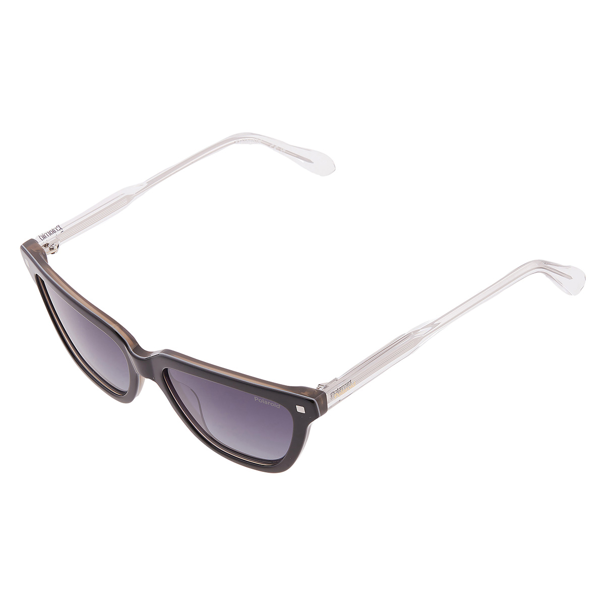 polaroid polarized grey shaded cat eye ladies sunglasses pld 4157/s/x 00wm/wj 55 polaroid polarized grey shaded cat eye ladies sunglasses pld 4157/s/x 00wm/wj 55