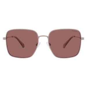 polaroid polarized purple square ladies sunglasses pld 6194/s/x 08kj/kl 56