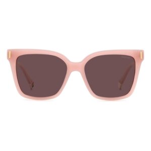 polaroid violet square ladies sunglasses pld 6192/s 35j 54
