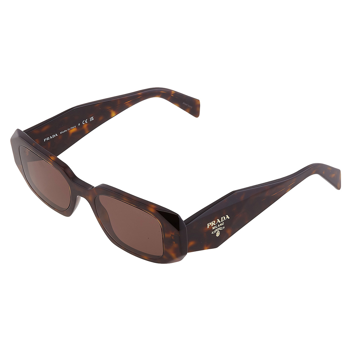 prada brown rectangular ladies sunglasses pr 17ws 2au8c1 49 prada brown rectangular ladies sunglasses pr 17ws 2au8c1 49