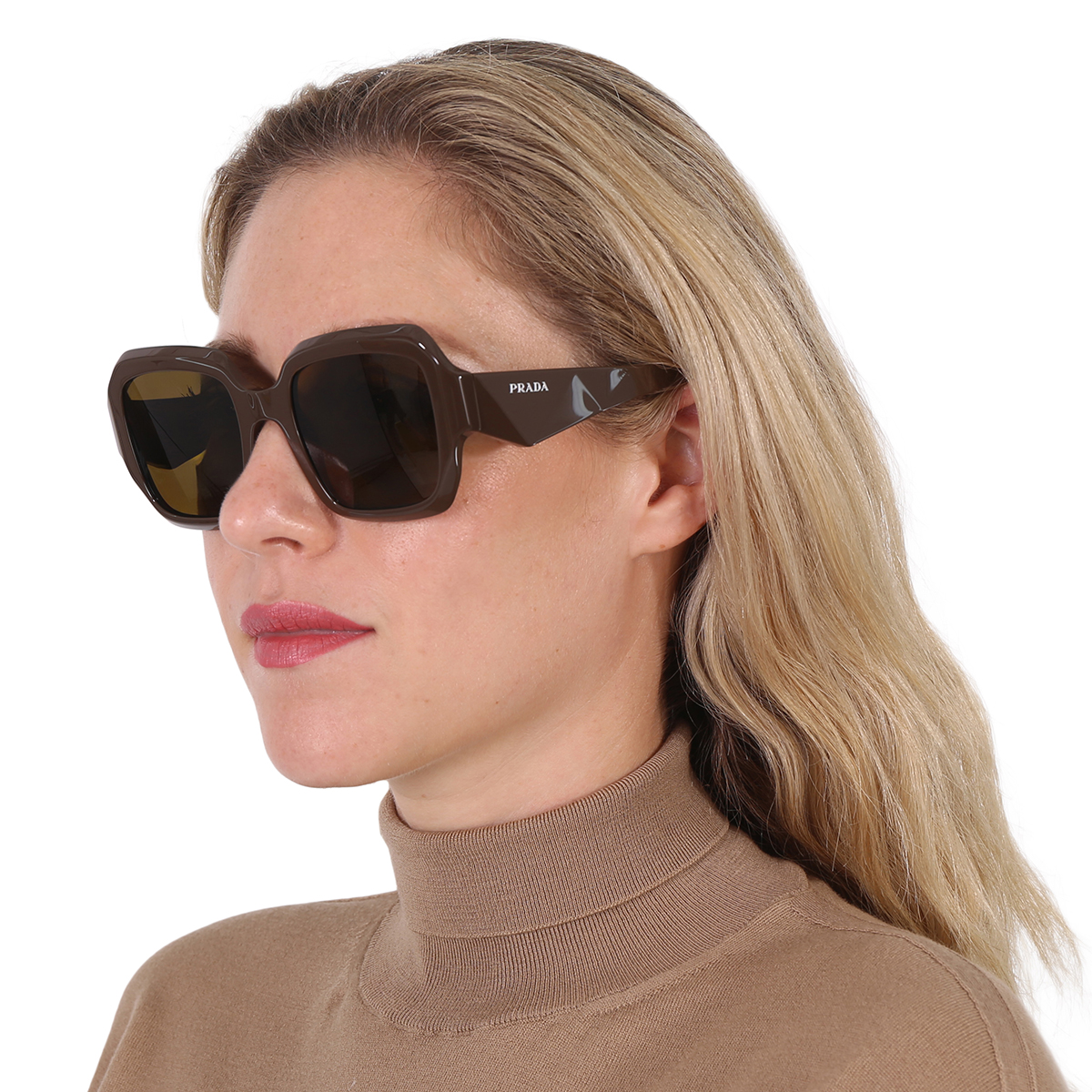 prada dark brown square ladies sunglasses pr 28zs 15l09z 53 prada dark brown square ladies sunglasses pr 28zs 15l09z 53
