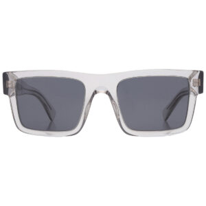 prada dark gray rectangular men's sunglasses pr 19ws u4309t 52