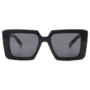 prada dark gray square ladies sunglasses pr 23ys 1ab5s0 51