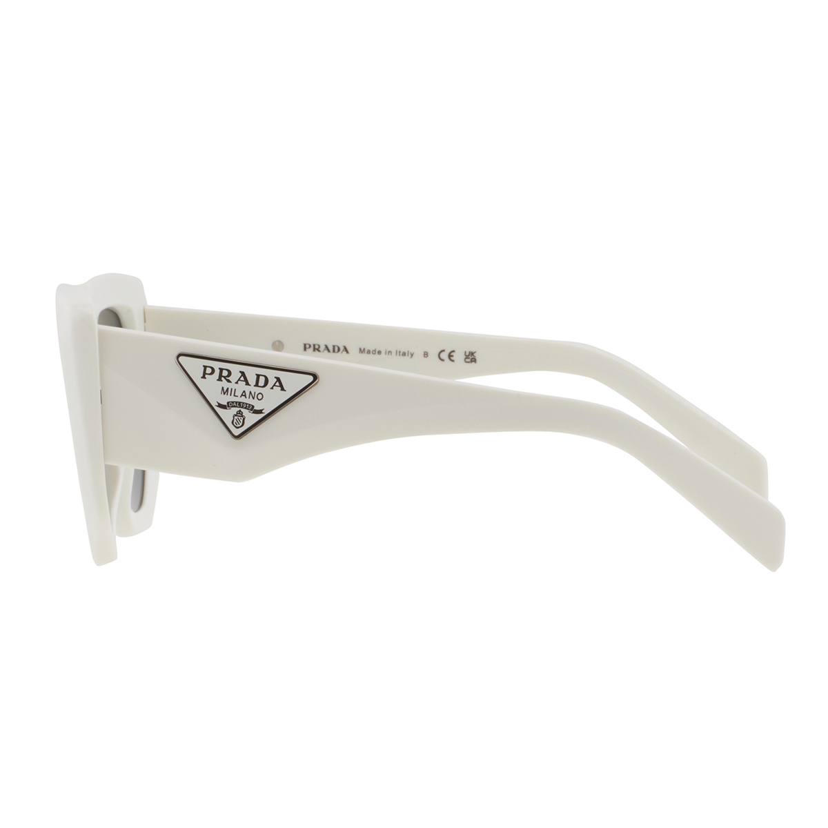 prada dark grey irregular ladies sunglasses pr 14zs 1425s0 50 prada dark grey irregular ladies sunglasses pr 14zs 1425s0 50