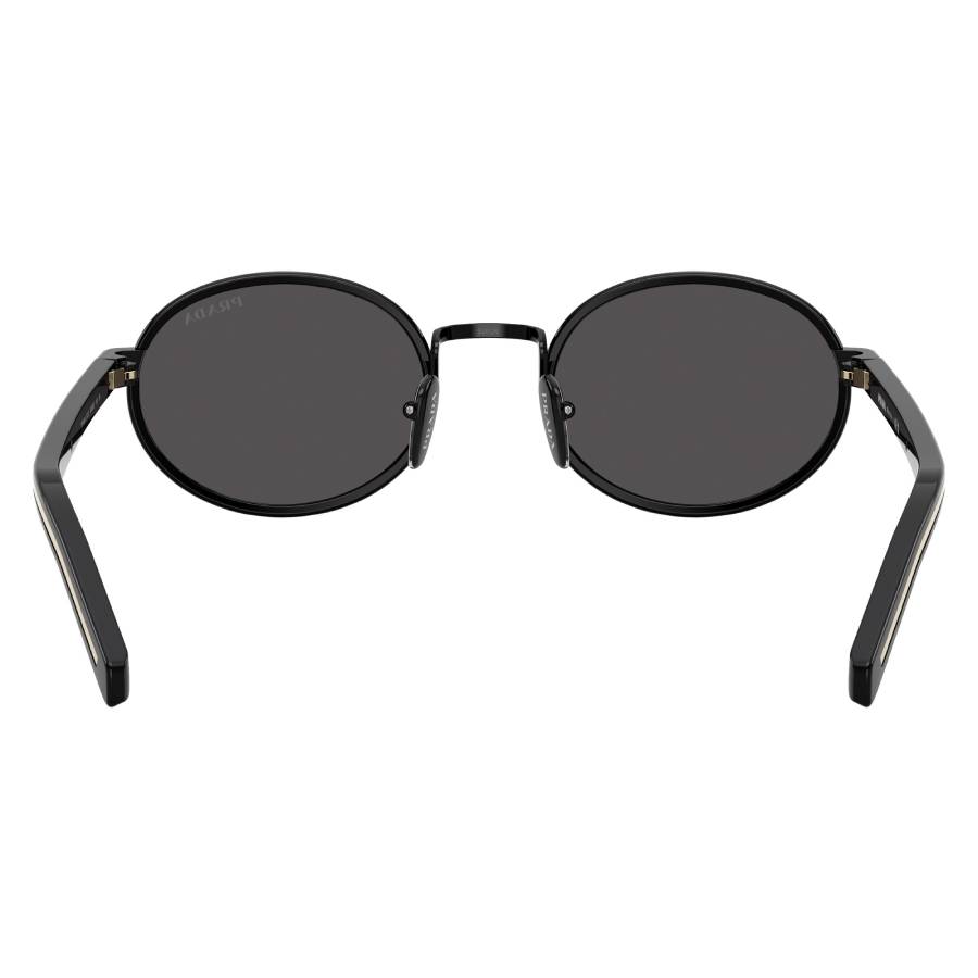 prada dark grey oval ladies sunglasses pr b56s aav08z 52 prada dark grey oval ladies sunglasses pr b56s aav08z 52