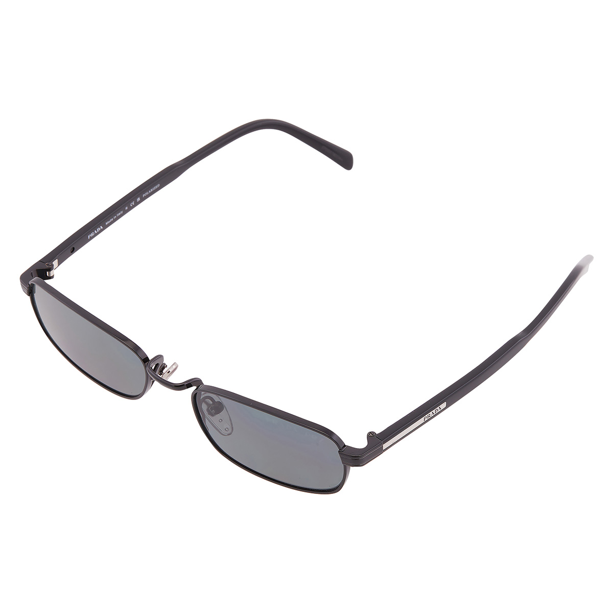 prada dark grey polar rectangular men's sunglasses pr b54s 1ab5z1 54 prada dark grey polar rectangular men's sunglasses pr b54s 1ab5z1 54