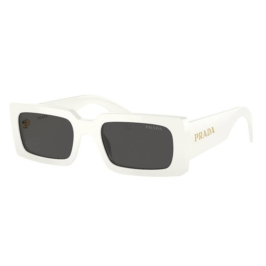prada dark grey rectangular ladies sunglasses pr a07s 1425s0 52 prada dark grey rectangular ladies sunglasses pr a07s 1425s0 52