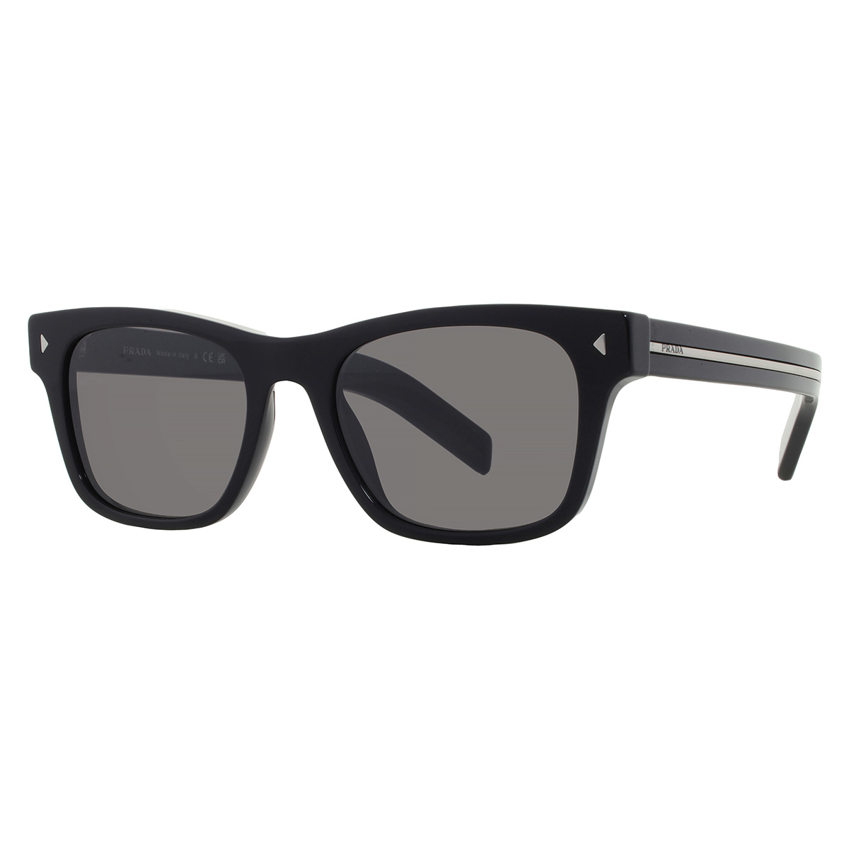 prada dark grey rectangular men's sunglasses pr a17s 16k731 54 prada dark grey rectangular men's sunglasses pr a17s 16k731 54